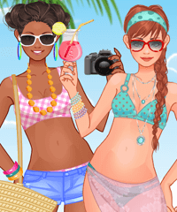 Summer Bff Dress Up Game