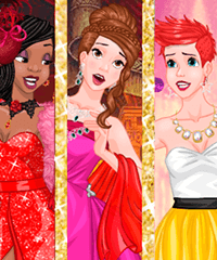 Princesses Singing Festival Dress Up Game