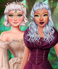 Enchanted Princesses Dress Up Game