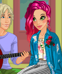 Couple New Songs Dress Up Game