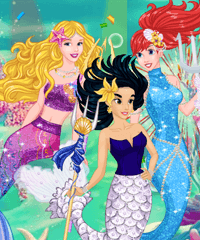 Cute Mermaid Ariel Dress Up Game