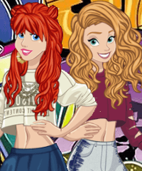 Princess Parties from Streets to Suites Dress Up Game