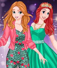 Princess Steal the Look Dress Up Game