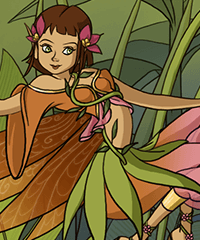 Garden Fairy Dress Up Game