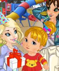 Little Princess Birthday Party Dress Up Game