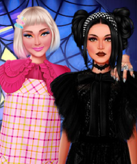 Wednesday Besties Fun Day Dress Up Game