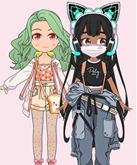 Anime Kawaii Dress Up 🕹️ Jogue no CrazyGames