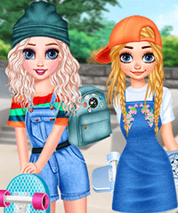 Skater Friends Dress Up Game