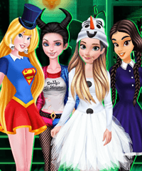 HALLOWEEN DRESS UP free online game on