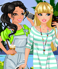 Phone Friends Dress Up Game