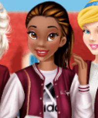 Tiana Back to School Dress Up Game