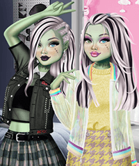 Jogo Barbie Monster High Dress Up