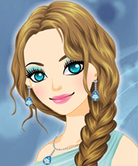 elsa hair salon game