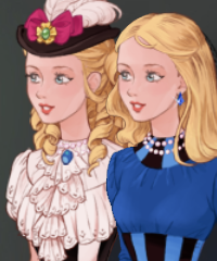Alice in Wonderland Victorian Fashion Dress Up Game