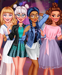 BFFs Lets Party Dress Up Game