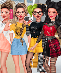 E girl cheap dress up