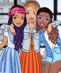 Barbie in New York Dress Up Game