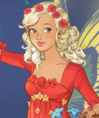 Vintage Fairy Dress Up Game