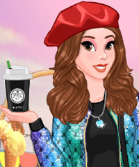 Princess Belle Modern Life Dress Up Game