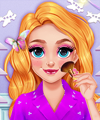 Around the World Rapunzel Princess Fashionista Makeover Game