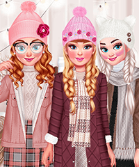 Design My Winter Hat Set Design and Dress Up Game