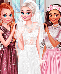 My BFFs Wedding Dress Up Game