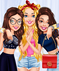 Sorority Girls Party Fun Dress Up Game