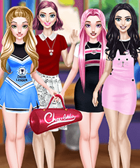 Amy High School Outfits Dress Up Game