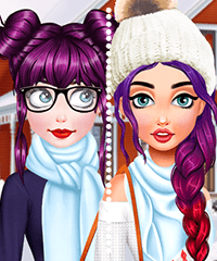 My Cosy Winter Scarf Dress Up Game