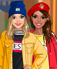 Beanies and Berets Dress Up Game