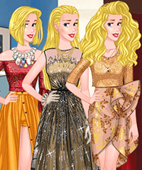 Princess At Modeling Reality  Show New Stage Dress Up Game