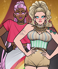 Drag Queen Get Ready! Dress Up Game
