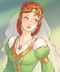 celtic princess painting