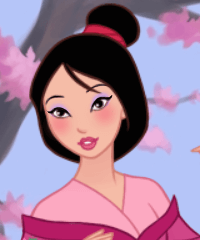Eastern Princess Mulan Inspired Dress Up Game