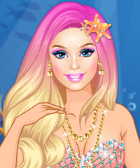 barbie mermaid dress up