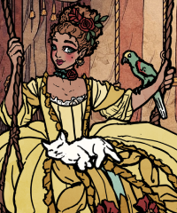 Moonlit Masquerade Dress Up Game