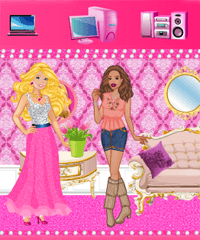 barbie doll house games