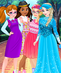 Princess Shirts and Dresses Dress Up Game