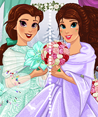 Beauty Winter Wedding Dress Up Game