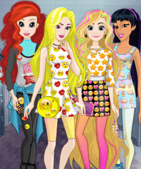 Princess Emojis Dress Up Game