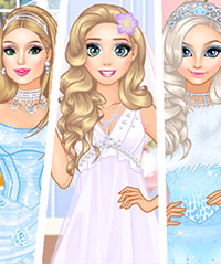 Wedding Style Cinderella vs Rapunzel vs Elsa Dress Up Game