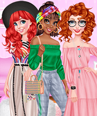 BFFs Crazy Shopping Spree Dress Up Game