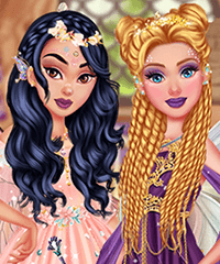 Final fairy transformation! #dressupgame #vintage #fairy #disneyart #a