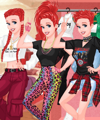 Princess Chic House Party Dress Up Game