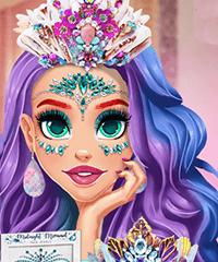 Mermaid Neon Wedding Planner Game