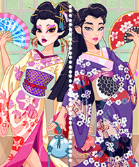 Legendary Fashion Japanese Geisha Dress Up Game