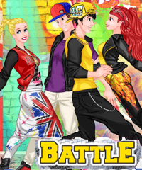 Princess Couples Dance Battle Dress Up Game