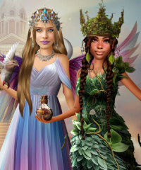 Enchanted Realms Dress Up Game