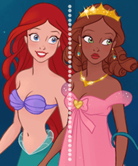 Mermaid Princess Dress Up Game