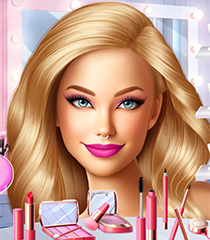 Barbie and Friends Love Match Pofile Dress Up Game